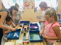 17.08.18. Мастер-класс по рисованию на воде в технике Эбру "Морской мир"