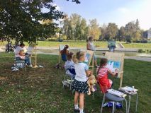 22.09.18. Пленэр на берегу реки Орлик