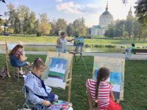 22.09.18. Пленэр на берегу реки Орлик