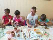 15.09.18. Мастер-класс по лепке из глины "Домашние животные и лесные обитатели"