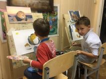 03.10.18. Занятия по живописи маслом и гуашью для детей и подростков