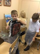 03.10.18. Занятия по живописи маслом и гуашью для детей и подростков