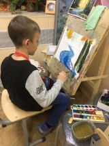 03.10.18. Занятия по живописи маслом и гуашью для детей и подростков