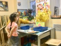 08.10.18. Мастер-класс по рисованию на воде в технике Эбру "Осень"