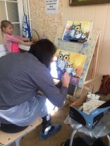 12.10.18. Занятия по живописи маслом
