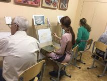 16.10.18. Занятия по живописи маслом