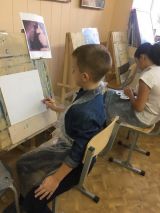 17.10.18. Занятия по живописи маслом и гуашью для детей