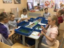 30.10.18. Мастер-класс по рисованию на воде в технике Эбру