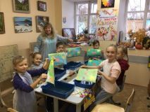 30.10.18. Мастер-класс по рисованию на воде в технике Эбру