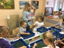 30.10.18. Мастер-класс по рисованию на воде в технике Эбру