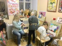 30.10.18. Занятия по живописи маслом