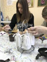 05.01.19. Мастер-класс по ватной игрушке