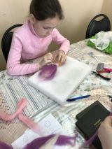 06.01.19. Мастер-класс по валянию