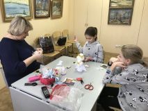 06.01.19. Мастер-класс по мягкой игрушке "Ангел"