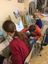 10.01.19. Занятия по живописи маслом и гуашью