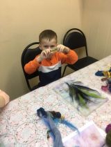 26.02.19. Мастер-класс по живописи шерстью