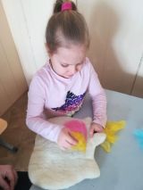 03.03.19. Занятие по сухому валянию для детей
