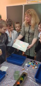 05.03.19. Выездной мастер класс по рисованию на воде в технике Эбру