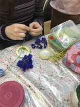 09.03.19. Мастер-класс по бисероплетению "Подарок для мамы" (Тюльпаны или подснежники)