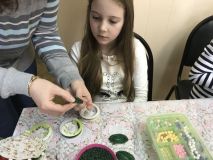 16.03.19. Мастер-класс по бисероплетению