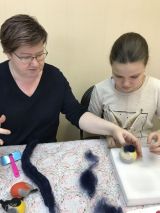 17.03.19. Мастер-класс по сухому валянию