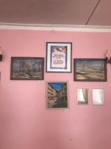 Выставка работ учеников творческой студии "Мастер Колорит" в усадьбе Шатиловых