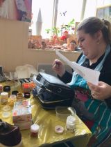 21.03.19. Мастер-класс по росписи кожаных изделий
