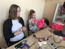 25.03.19. Мастер-класс по изготовлению цветов из гофрированной бумаги