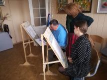08.04.19. Занятия по академической живописи акварелью