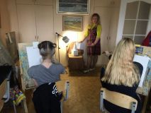 10.04.19. Занятия по академическому рисунку.