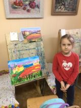 11.04.19. Занятия по живописи маслом и гуашью