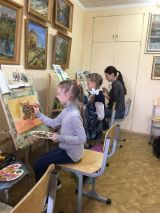 22.04.19. Занятия по живописи