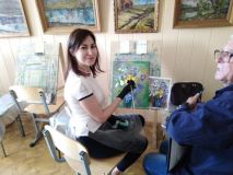 24.04.19. Занятия по живописи маслом