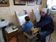 24.04.19. Занятия по живописи маслом