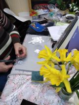 24.04.19. Мастер-класс "Реалистичные цветы из фоамирана "Подснежники"