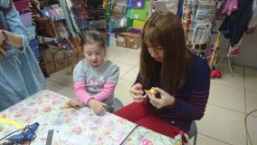 11.05.19. Мастер класс по созданию одуванчика из фоамирана