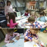 12.05.19. Мастер класс по рисованию восковыми карандашами