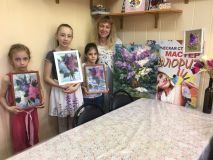 27.05.2019  Мастер класс по Живописи шерстью