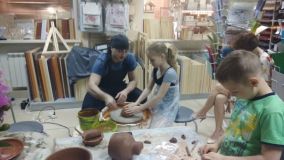 2.06.2019 Занятие по гончарному делу