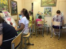 4.06.2019 Занятия по живописи маслом