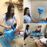 16.06.2019 Занятие по изготовлению цветов из гофрированной бумаги