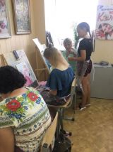 20.06.2019 Занятие по живописи маслом и гуашью 