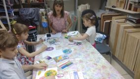 23.06.2019 Пластилинография «Летний букет»