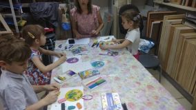 23.06.2019 Пластилинография «Летний букет»