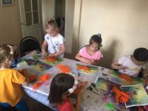 24.06.2019 Шерстяная акварель «Котики»