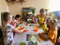 24.06.2019 Шерстяная акварель «Котики»