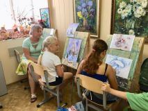 26.06.2019 Занятия по Живописи маслом и гуашью