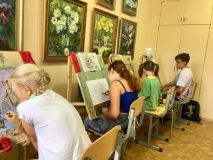 26.06.2019 Занятия по Живописи маслом и гуашью
