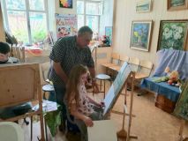 1.07.2019 Занятия по Живописи акварелью