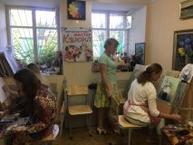 2.07.2019 Занятия по Живописи гуашью и маслом